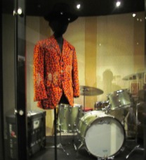 Jimi Hendrix outfit and drums by Tommia Wright