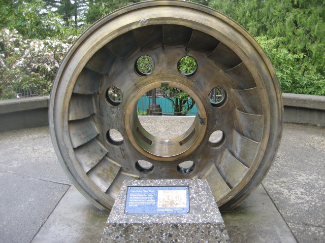 Power Wheel at the Falls by Tommia Wright